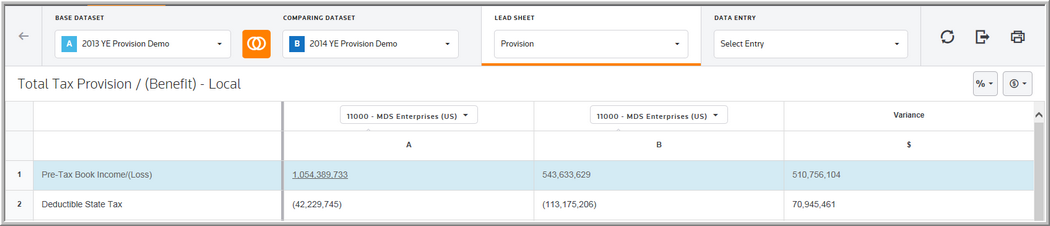 Leadsheet Grid - Comparing Data