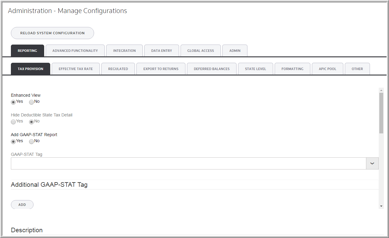 2016 manage configurations