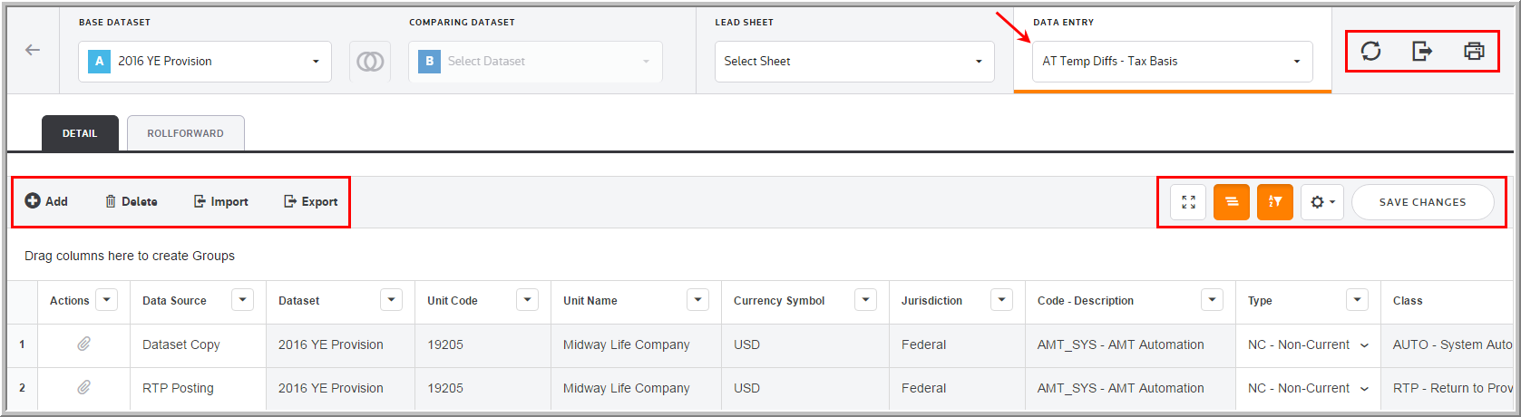 2016 Data Entry Q4 ATTD Tax Basis